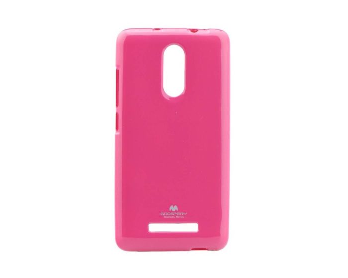 Mercury Jelly Slim Fit Case Θήκη Gel Pink (Xiaomi Redmi Note 3)