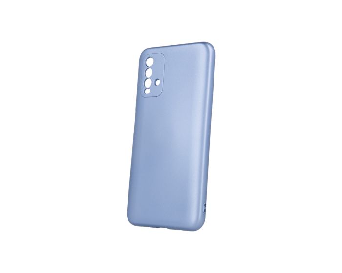 Soft TPU Silicone Case Metallic Light Blue (Xiaomi Redmi 9T)