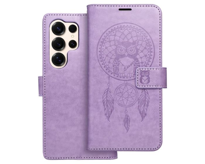 Forcell MEZZO Smart Book Case με Δυνατότητα Stand Θήκη Πορτοφόλι Purple Dreamcatcher (Samsung Galaxy S25 Ultra) - MT79443