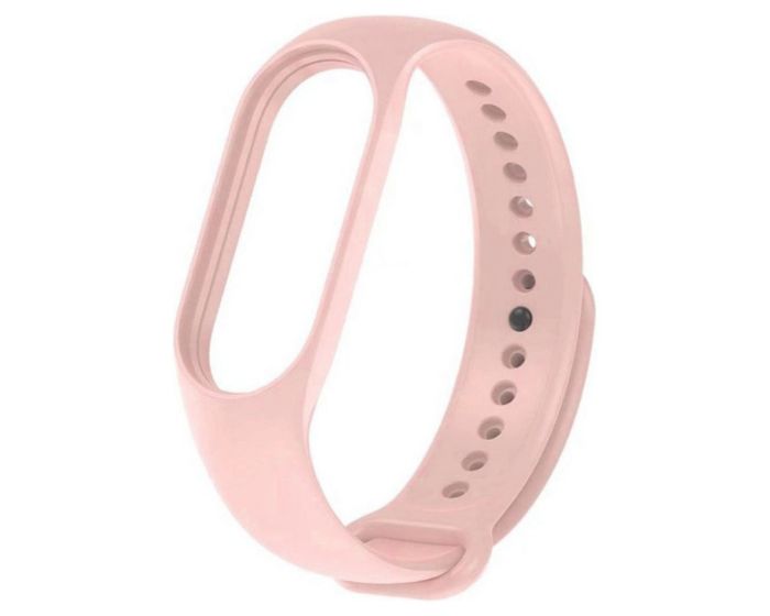Silicone Wristband Strap Baby Pink - Λουράκι Σιλικόνης για Xiaomi Mi Band 5/6/7