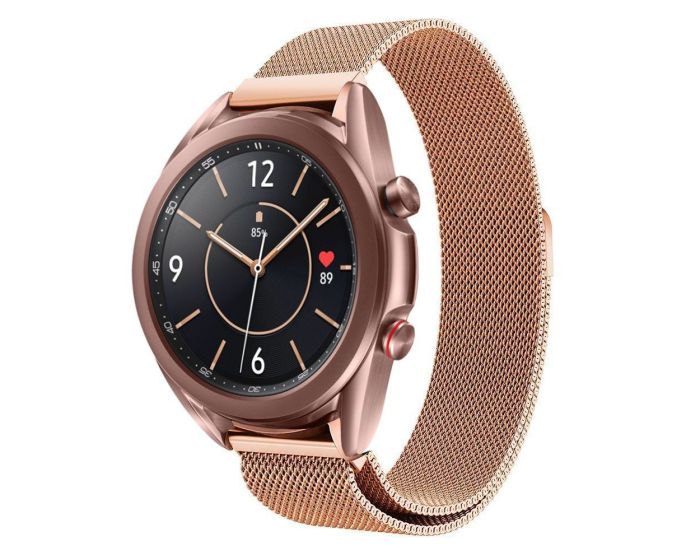 TECH-PROTECT Milanese Stainless Steel Watch Strap Blush Gold για Samsung Galaxy Watch 3 41mm