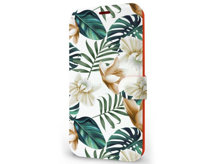 Mobiwear Book Stand Case Θήκη (MC07P) Palm Leaves (Xiaomi Poco M3 Pro 5G / Redmi Note 10 5G)