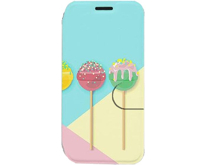 Mobiwear Book Stand Case Θήκη (MX12S) Lollipop (Xiaomi Redmi Note 10 / 10S / Poco M5s)
