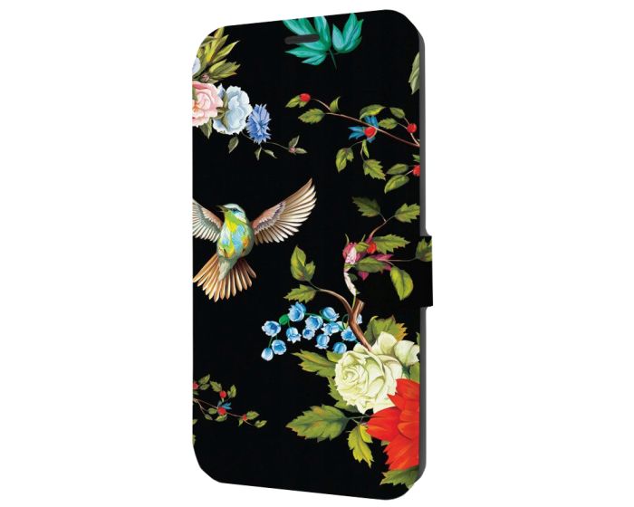 Mobiwear Book Stand Case Θήκη (VD09S) Flowers (Samsung Galaxy A72 4G / 5G)