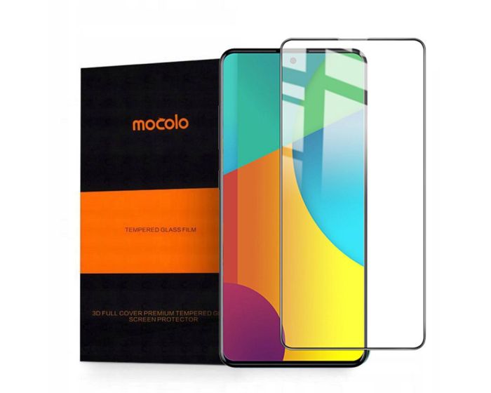Mocolo Full Glue Full Face Curved Black Αντιχαρακτικό Γυαλί 9H Tempered Glass (Samsung Galaxy A51)