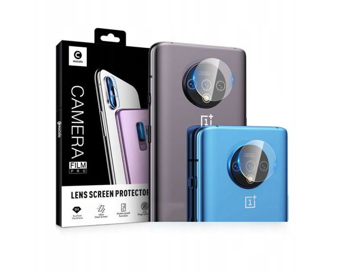 Mocolo TG+ Camera Lens Tempered Glass Film Prοtector (OnePlus 7T)