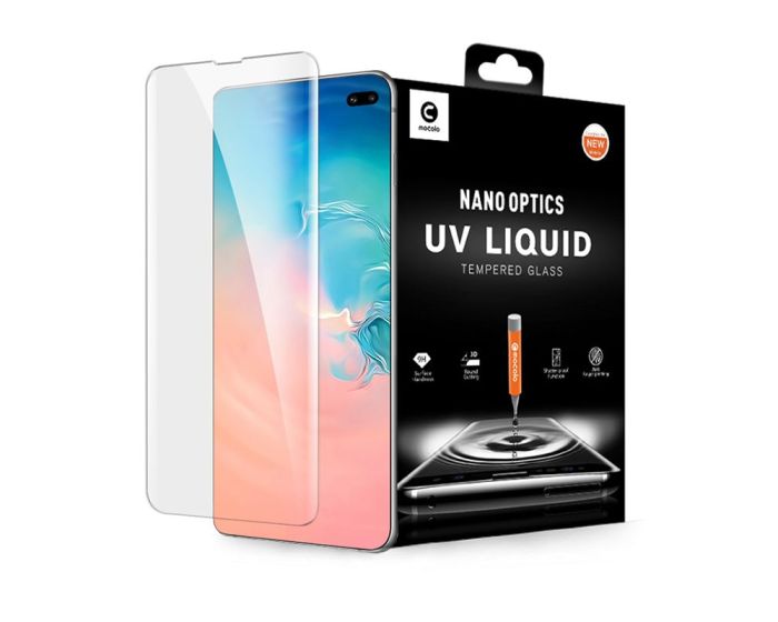 Mocolo UV Glass 9H Full Cover Tempered Glass - Liquid Dispersion Tech (Samsung Galaxy S10 Plus)
