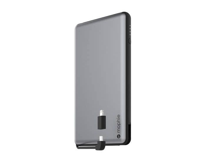 Mophie Powerstation Plus XL Power Bank Μπαταρία 12000mAh with Switch-tip Connector - Space Gray