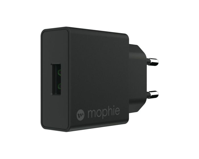 Mophie Wall Adapter 18W Qualcomm Compatible Αντάπτορας Φόρτισης Τοίχου - Black