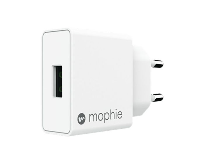 Mophie Wall Adapter 18W Qualcomm Compatible Αντάπτορας Φόρτισης Τοίχου - White