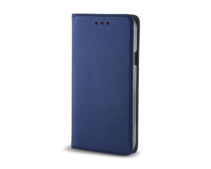 Forcell Smart Book Case με Δυνατότητα Stand Θήκη Πορτοφόλι Μπλε (Motorola Moto C)