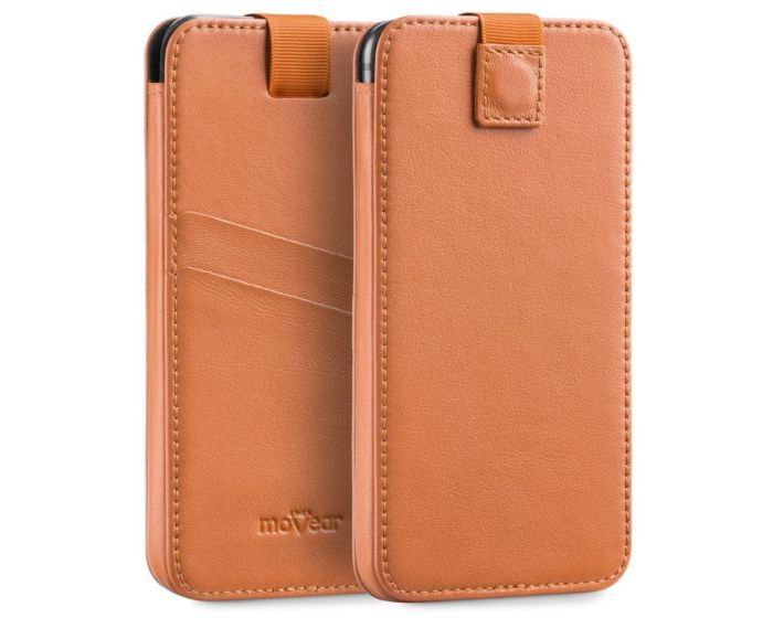 moVear Universal Pocket Case C (160 x 79 x 8mm) Θήκη L - Brown