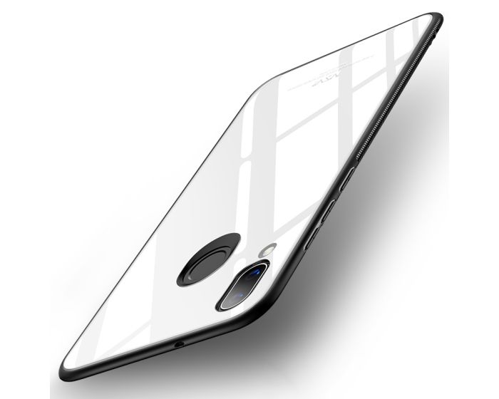 MSVII Glass TPU Case White (Huawei P20 Lite)