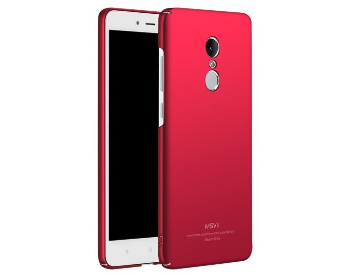 MSVII Σκληρή Θήκη PC - Red (Xiaomi Redmi Note 4 / Note 4X)