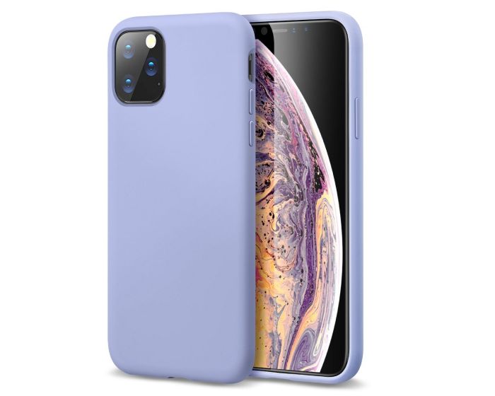 My Colors Original Liquid Silicone Case Θήκη Σιλικόνης Light Violet (iPhone 11 Pro)