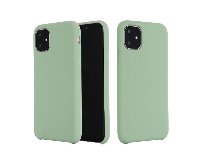 My Colors Original Liquid Silicone Case Θήκη Σιλικόνης Light Green (iPhone 11 Pro Max)