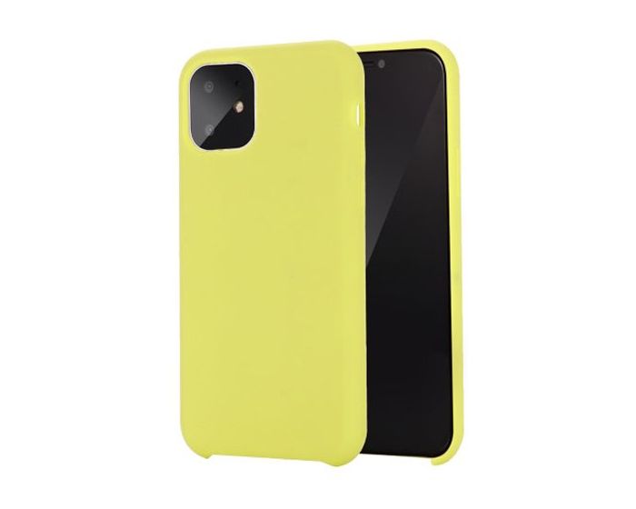 My Colors Original Liquid Silicone Case Θήκη Σιλικόνης Yellow (iPhone 11 Pro)