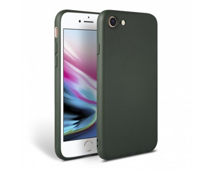 My Colors Original Liquid Silicone Case Θήκη Σιλικόνης Dark Green (iPhone 7 / 8 / SE 2020 / 2022)