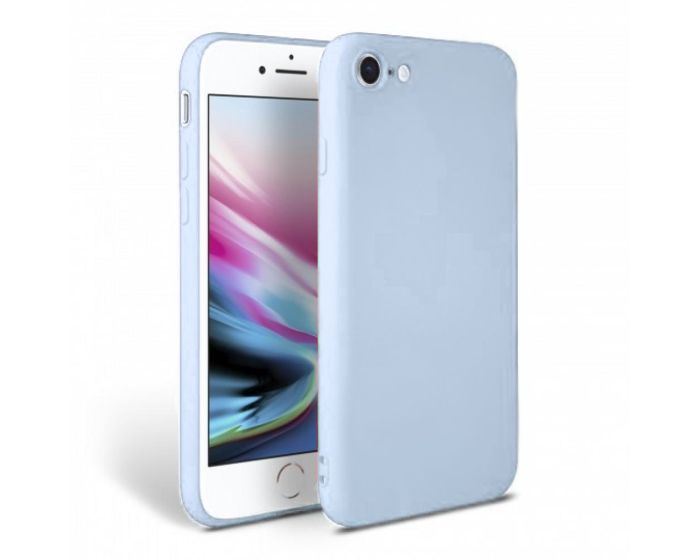 My Colors Original Liquid Silicone Case Θήκη Σιλικόνης Light Blue (iPhone 7 / 8 / SE 2020 / 2022)