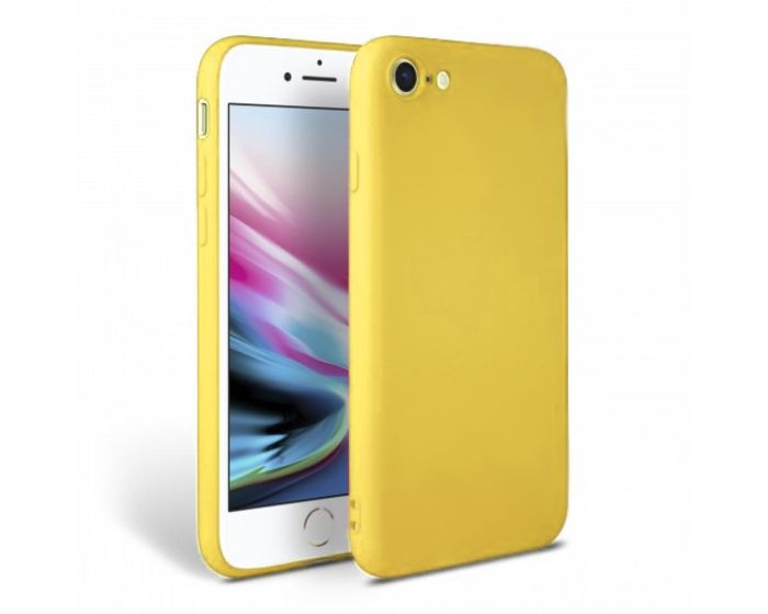 My Colors Original Liquid Silicone Case Θήκη Σιλικόνης Yellow (iPhone 7 / 8 / SE 2020 / 2022)