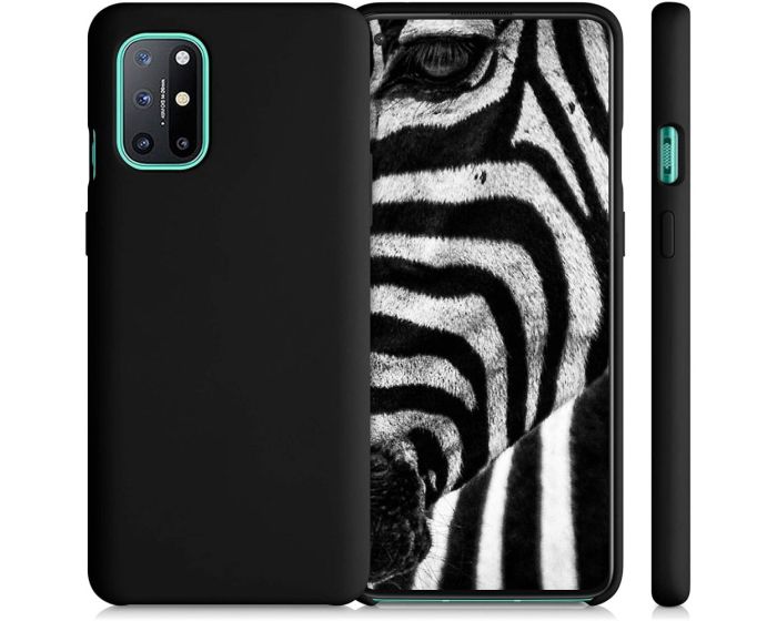 My Colors Original Liquid Silicone Case Θήκη Σιλικόνης Black (OnePlus 8T)