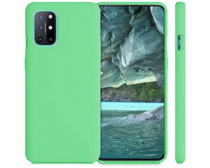 My Colors Original Liquid Silicone Case Θήκη Σιλικόνης Light Green (OnePlus 8T)