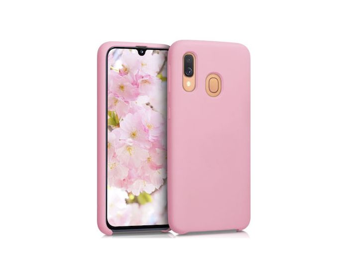 My Colors Original Liquid Silicone Case Θήκη Σιλικόνης Pink (Samsung Galaxy A40)