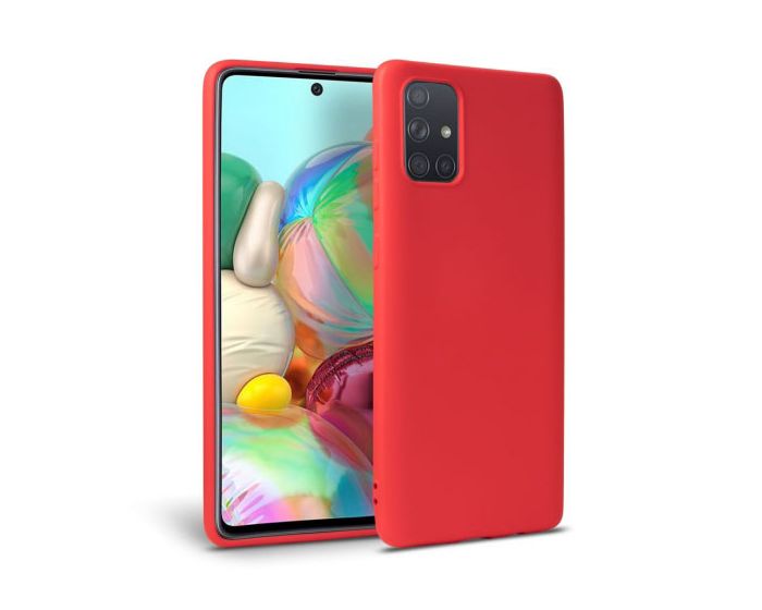 My Colors Original Liquid Silicone Case Θήκη Σιλικόνης Red (Samsung Galaxy A41)