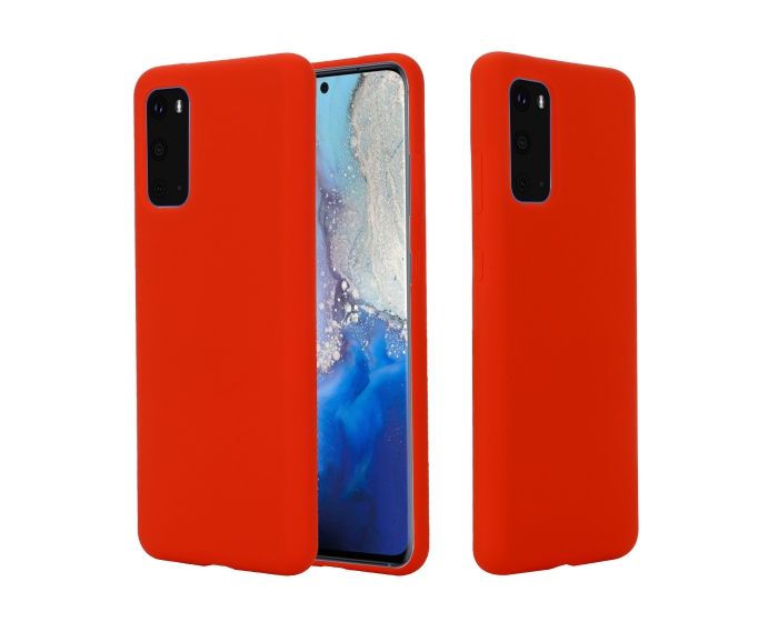 My Colors Original Liquid Silicone Case Θήκη Σιλικόνης Red (Samsung Galaxy S20)