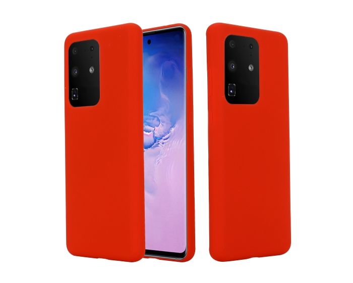 My Colors Original Liquid Silicone Case Θήκη Σιλικόνης Red (Samsung Galaxy S20 Ultra)