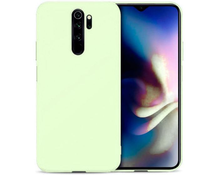 My Colors Original Liquid Silicone Case Θήκη Σιλικόνης Light Green (Xiaomi Redmi Note 8 Pro)