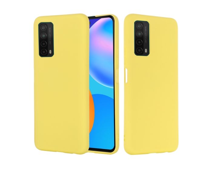 My Colors Original Liquid Silicone Case Θήκη Σιλικόνης Yellow (Huawei P Smart 2021)