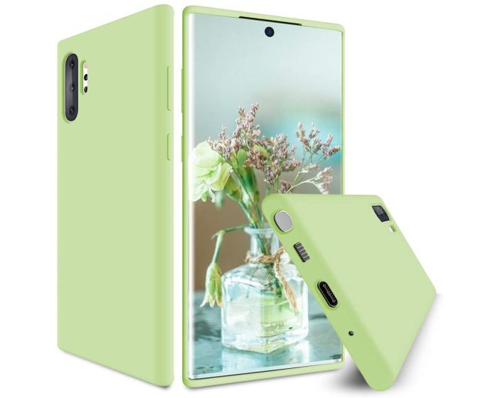 My Colors Original Liquid Silicone Case Θήκη Σιλικόνης Light Green (Samsung Galaxy Note 10 Plus)