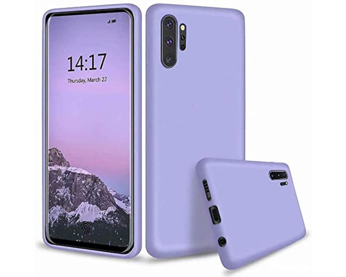 My Colors Original Liquid Silicone Case Θήκη Σιλικόνης Light Violet (Samsung Galaxy Note 10 Plus)