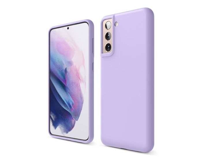 My Colors Original Liquid Silicone Case Θήκη Σιλικόνης Light Violet (Samsung Galaxy S21 5G)