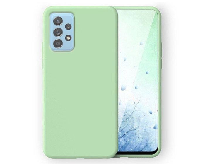 My Colors Original Liquid Silicone Case Θήκη Σιλικόνης Light Green (Samsung Galaxy A72 4G / 5G)
