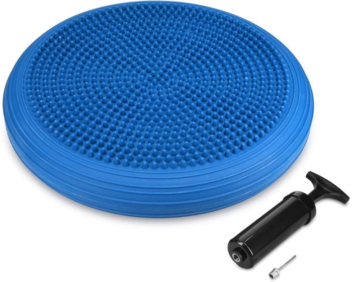 Navaris Air Stability Wobble Cushion Balance Disc (49286.04) Μαξιλάρι Ισορροπίας με Αντλία Αέρα - Blue