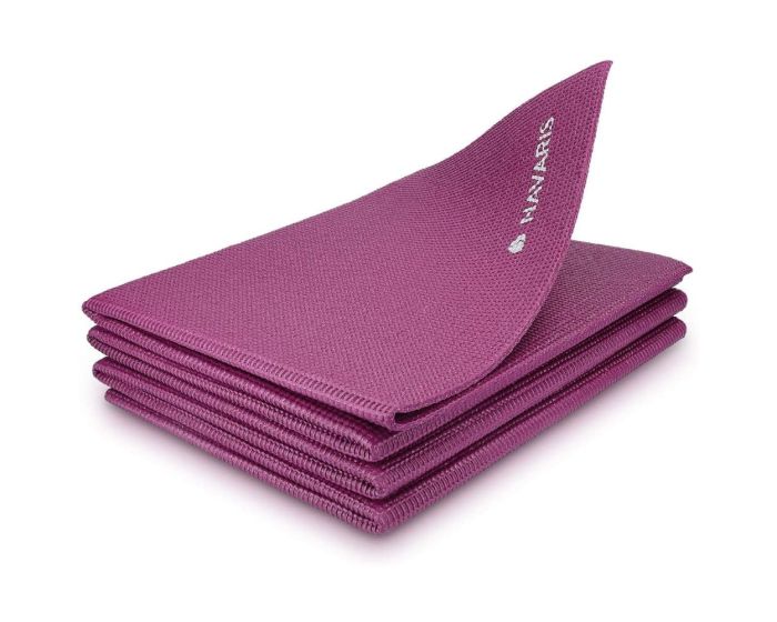 Navaris Folding Non-Slip Yoga Mat (45983.13) Στρώμα Γυμναστικής - Bordeaux