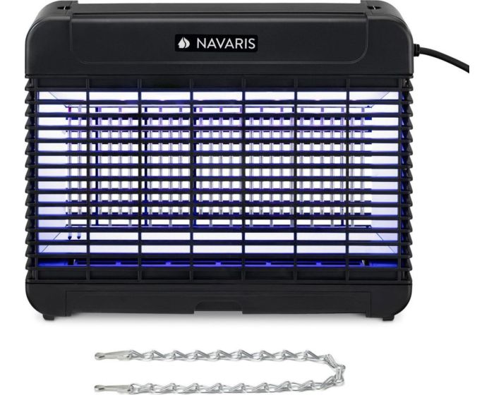 Navaris Insect Killer 11W UV Led (53413.01) Ηλεκτρική Εντομοπαγίδα - Black