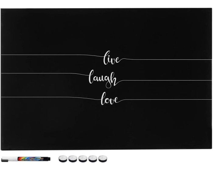 Navaris Washable Magnetic Notice Board 60x40cm (45365.13) Πίνακας Οργάνωσης - Live Laugh Love