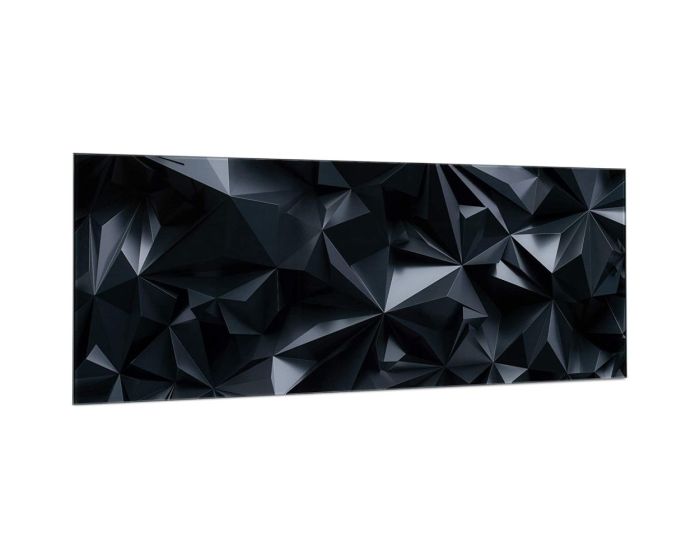 Navaris Magnetic Glass Memo Board (53031.01) Γυάλινος Μαγνητικός Πίνακας Σημειώσεων 80 x 30 Black