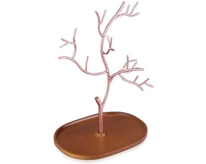 Navaris Metal Jewellery Tree Stand (45615.81) Βάση Κοσμημάτων - Bronze Oak