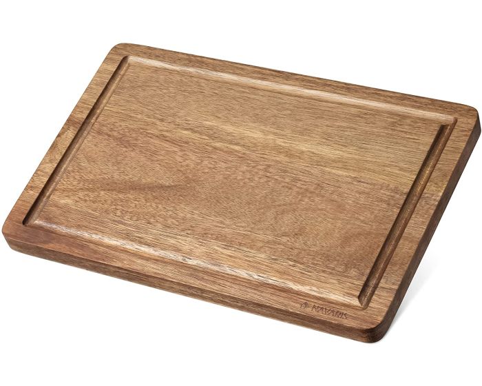 Navaris Wooden Chopping Board L (53594.01.1) Ξύλινη Επιφάνεια Κοπής 34x24x2cm