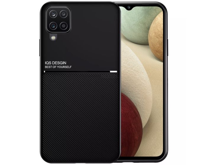 Nexeri Biznes Magnetic TPU Case Ανθεκτική Θήκη Black (Samsung Galaxy A12)
