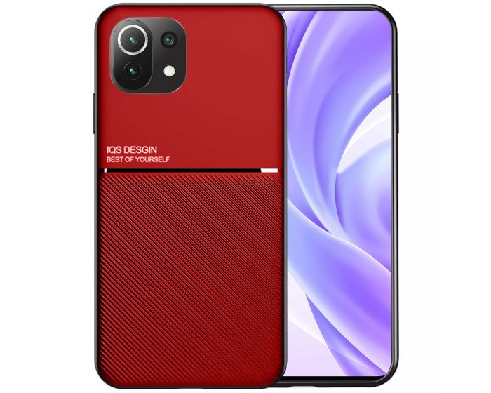 Nexeri Biznes Magnetic TPU Case Ανθεκτική Θήκη Red (Xiaomi Mi 11 Lite 4G / 5G)