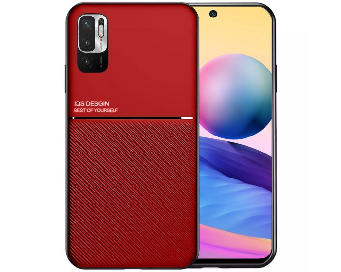 Nexeri Biznes Magnetic TPU Case Ανθεκτική Θήκη Red (Xiaomi Poco M3 Pro 5G / Redmi Note 10 5G)