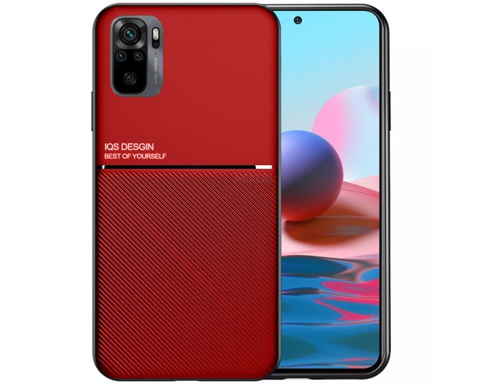 Nexeri Biznes Magnetic TPU Case Ανθεκτική Θήκη Red (Xiaomi Redmi Note 10 / 10S / Poco M5s)