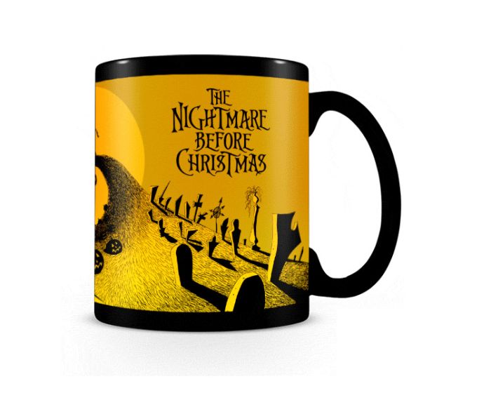 Nightmare Before Christmas (Graveyard Scene) Heat Changing Mug 315ml Κούπα με Ζεστό - Κρύο Σχέδιο