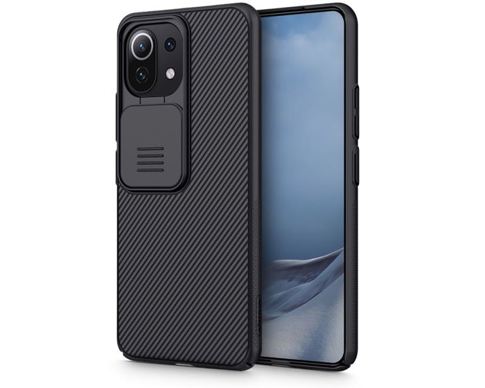 Nillkin CamShield Hard Case Σκληρή Θήκη με Κάλυμμα Κάμερας - Black (Xiaomi Mi 11 Lite 4G / 5G)