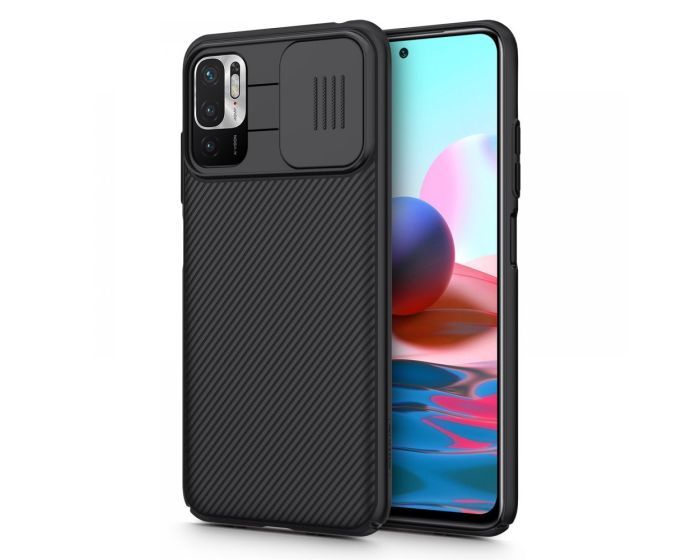 Nillkin CamShield Hard Case Σκληρή Θήκη με Κάλυμμα Κάμερας - Black (Xiaomi Poco M3 Pro 5G / Redmi Note 10 5G)